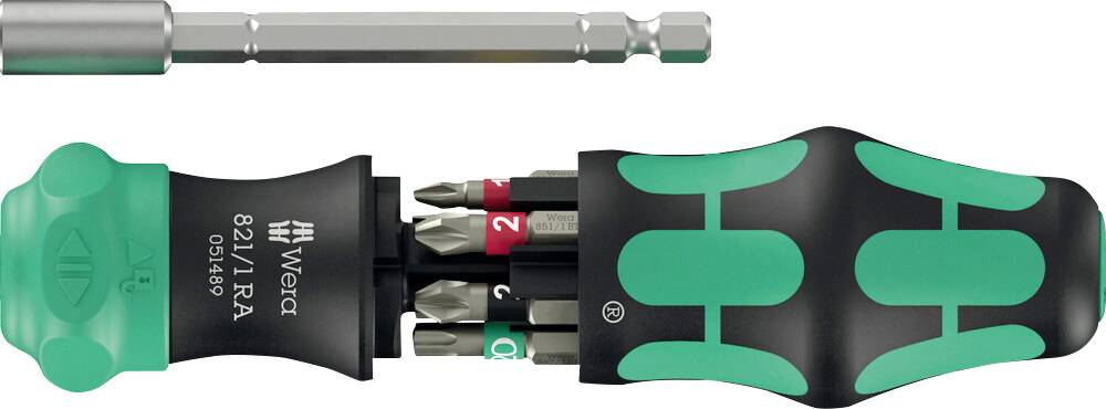 Wkrętak do bitów Wera Kraftform Kompakt 28 RA 1 05051519001 1/4" - obrazek 1