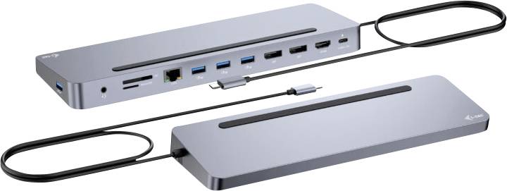 Stacja dokująca USB-C® i-tec I-TEC USB-C Metal Ergonomic 4K 3x Disply - obrazek 1