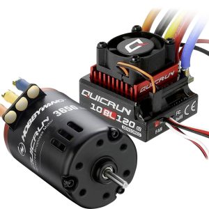 Zestaw napędowy bezszczotkowy do modeli RC Hobbywing Combo 10BL120 G2 mit 3650SD 10.5T 1 szt. Zestaw napędowy bezszczotkowy do modeli RC Hobbywing Combo 10BL120 G2 mit 3650SD 10.5T 1 szt.