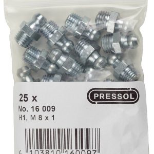 Pressol Smarowniczka stożkowa H1 prosta, M 8 x 1-VZ 25 szt. Pressol Smarowniczka stożkowa H1 prosta, M 8 x 1-VZ 25 szt.