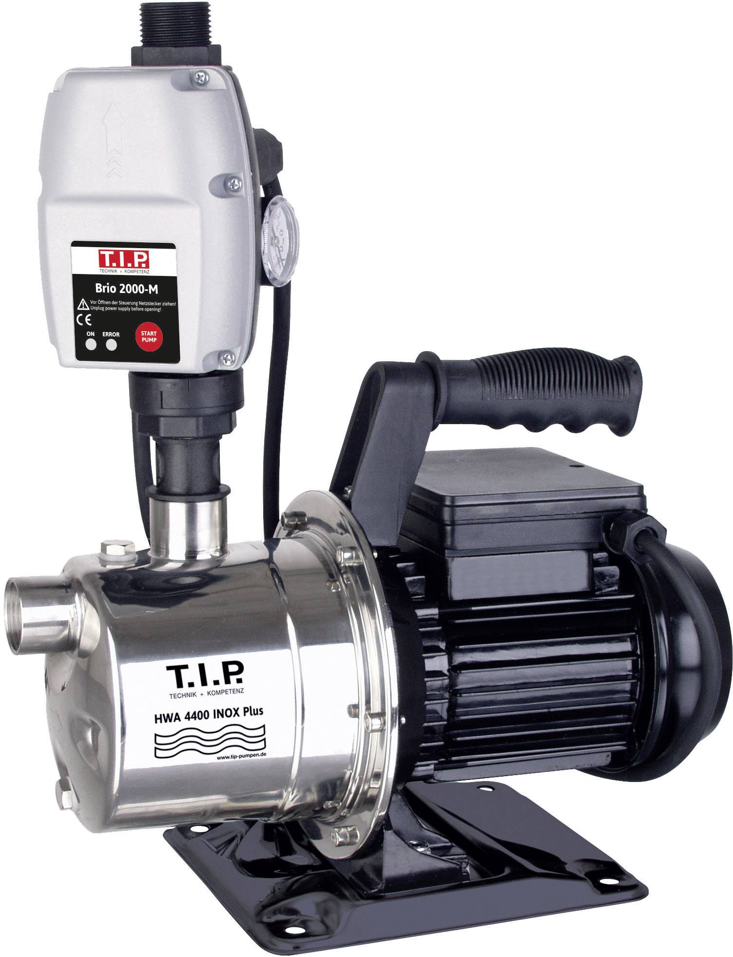 T.I.P. - Technische Industrie Produkte 31192 HWA 4400 INOX Plus Pompa do wody 230 V 4.250 l/h - obrazek 1