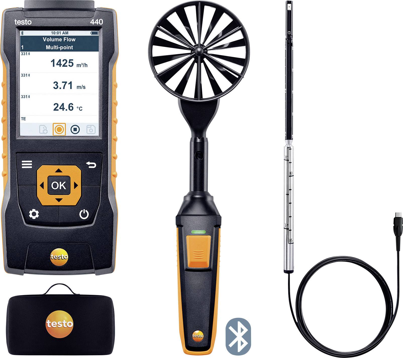 Anemometr testo 440 Set1 0563 4406 - obrazek 1