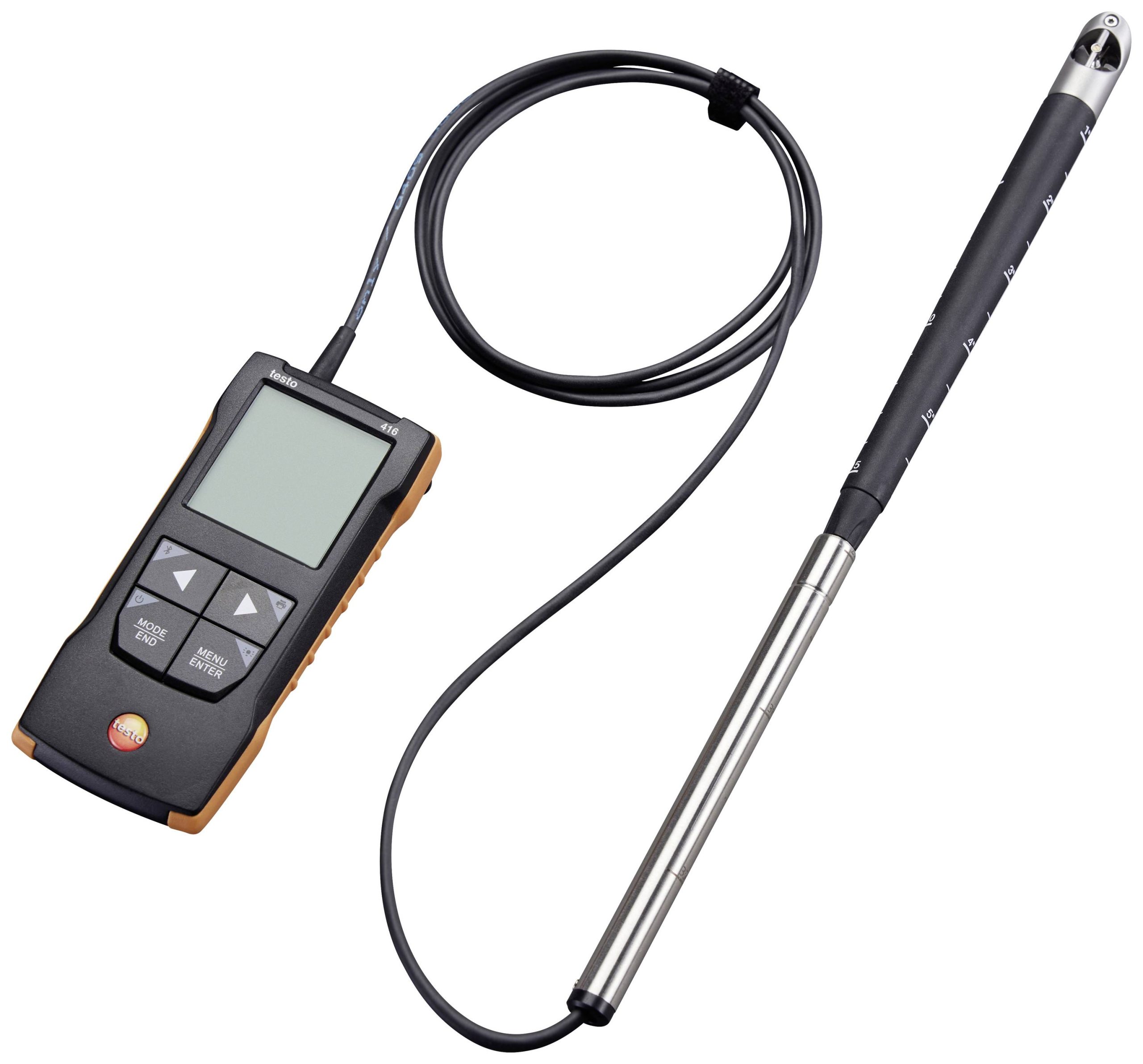 testo 416 Anemometr 0.6 do 40 m/s - obrazek 1