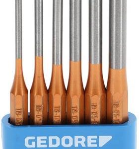 Zestaw wybijaków zawleczek 6 sztuk Gedore 8866290 1 zest. Zestaw wybijaków zawleczek 6 sztuk Gedore 8866290 1 zest.