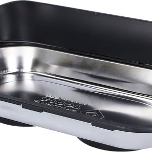 Taca magnetyczna / naczynie wykonane ze stali nierdzewnej z ramą zbiorczą 140 x 240 mm Brilliant Tools BT691166 BT691166