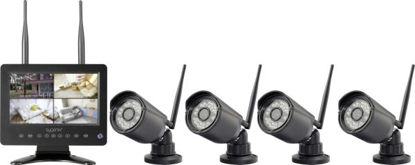 Zestaw monitorujący Sygonix SY-6330456 1280 x 720 px Zestaw monitorujący Sygonix SY-6330456 1280 x 720 px