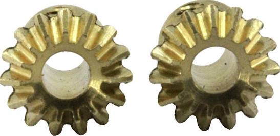 Zestaw mikro kół zębatych Sol Expert Z15K5 Przekładnia metalowa (Ø x W) 8.2 mm x 4.9 mm 2 szt. - obrazek 1