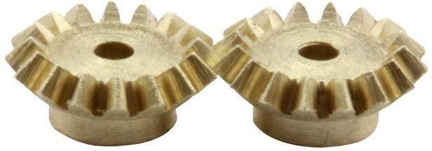 Zestaw mikro kół zębatych Sol Expert Z16K3 Moduł 0.3 Przekładnia metalowa (Ø x W) 5.22 mm x 1 mm 2 szt. - obrazek 1