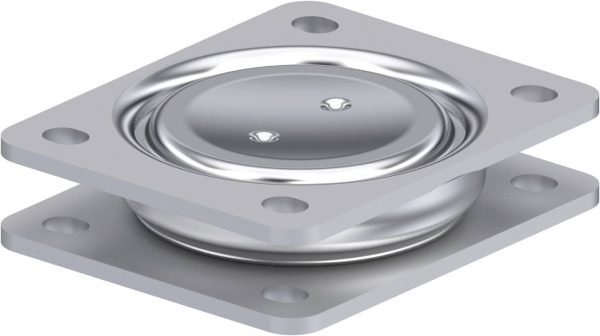 Blickle 952541 DK-LUH-3 Pierścień obrotowy z blachy stalowej 1 szt.