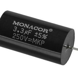 Monacor MKPA-33 Kondensator głośnikowy 3.3 µF Monacor MKPA-33 Kondensator głośnikowy 3.3 µF