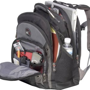 Plecak na laptopa Wenger Synergy 600635, 39,6 cm (15,6″) , (S x W x G) 470 x 380 x 229 mm, czarny, szary Plecak na laptopa Wenger Synergy 600635, 39,6 cm (15,6″) , (S x W x G) 470 x 380 x 229 mm, czarny, szary