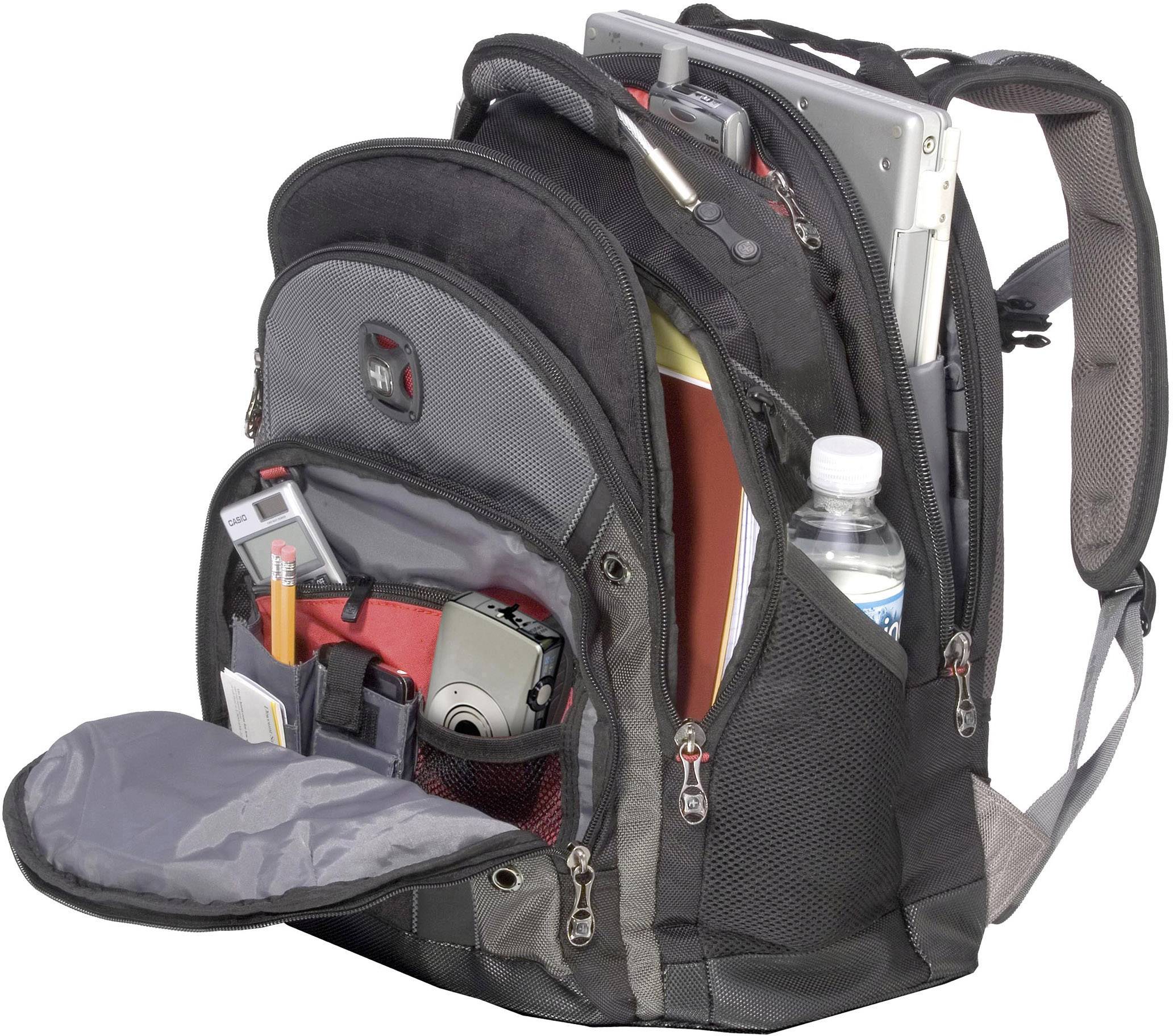 Plecak na laptopa Wenger Synergy 600635, 39,6 cm (15,6") , (S x W x G) 470 x 380 x 229 mm, czarny, szary - obrazek 1