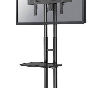 Neomounts NM-M1700BLACK Stojak na kółkach do telewizora 81,3 cm (32″) – 190,5 cm (75″) Sztywny, z regulowaną wysokością Neomounts NM-M1700BLACK Stojak na kółkach do telewizora 81,3 cm (32″) – 190,5 cm (75″) Sztywny, z regulowaną wysokością