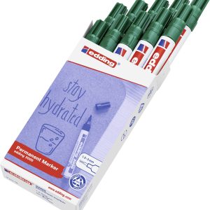 Edding e3000 4-3000004 Marker permanentny zielony Wodoodporny: Tak Edding e3000 4-3000004 Marker permanentny zielony Wodoodporny: Tak