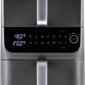 GourmetMaxx 16404 Frytkownica 10 l powłoka nieprzywierająca, nie zawiera BPA, obudowa Cool-Touch, zegar cyfrowy, funkcja