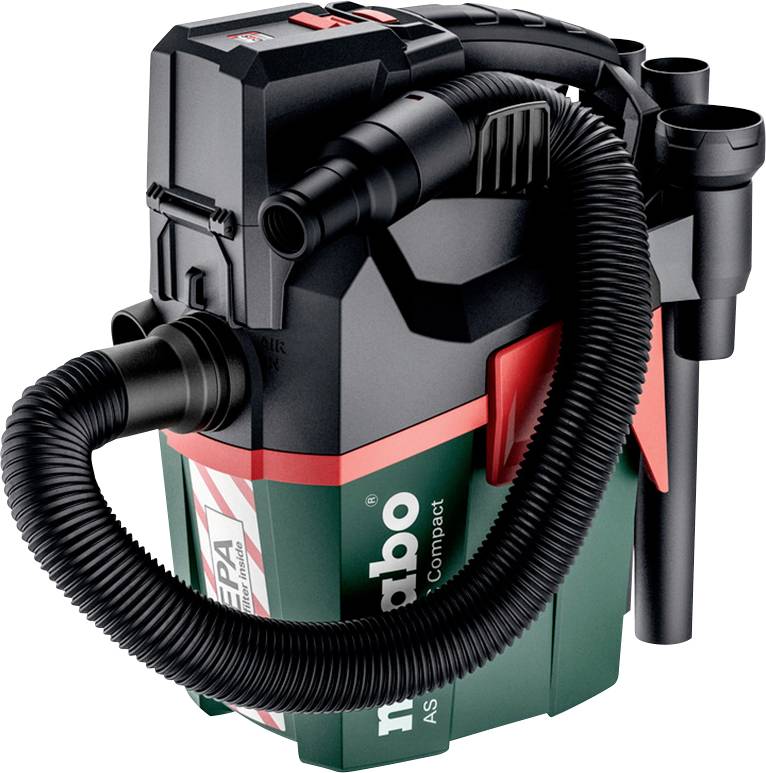 Odkurzacz do pracy na sucho i mokro Metabo AS 18 HEPA PC COMPACT 602029850 2100 l/min 6 l 1 szt. - obrazek 1