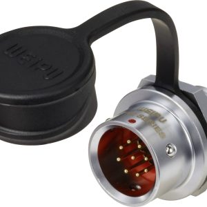 Złącze okrągłe męskie push-pull Weipu SF1212/P9, 9 pin, 125 V/AC, IP67, do lutowania
