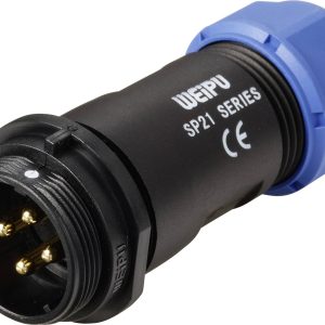 Złącze IP68 seria SP21 Weipu SP2111 / P 4 I, 1 szt.