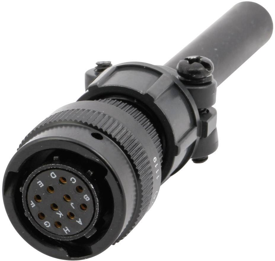 Złącze żeńskie kablowe Amphenol 62IN 16A 12 10S/6A, 10-pin - obrazek 1