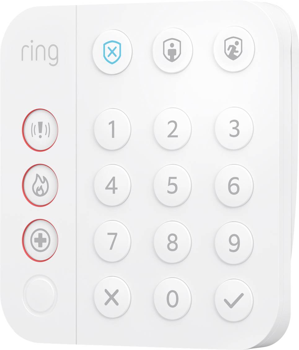 ring Alarm Keypad (2nd Gen) 4AK1SZ-0EU0 Bezprzewodowe rozszerzenie systemu alarmowego Klawiatura - obrazek 1