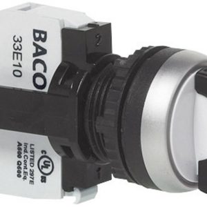 Przełącznik obrotowy BACO L21KE03B, 23 mm, 22,3 mm, IP66, max 600 V, 1 x 90°, 1 NO Przełącznik obrotowy BACO L21KE03B, 23 mm, 22,3 mm, IP66, max 600 V, 1 x 90°, 1 NO