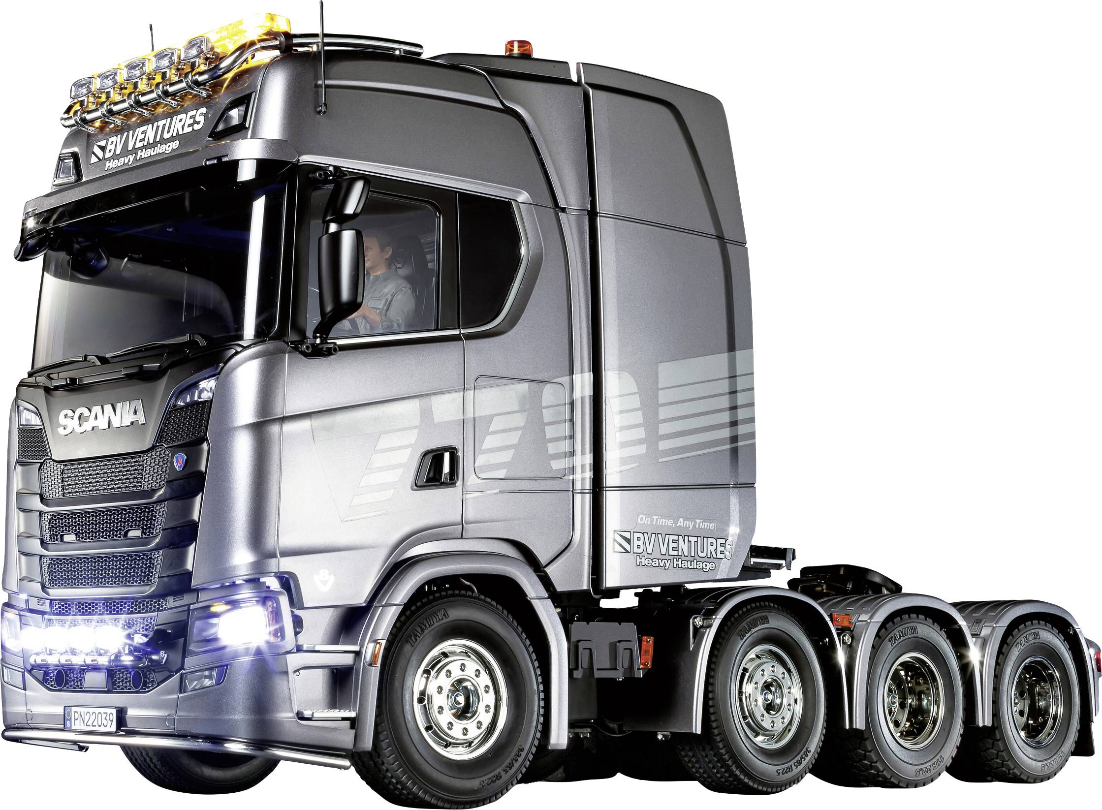 Ciężarówka Tamiya 56371-600 1:14 RC Scania 770 S 8x4/4 1:14 Elektryczny Do samodzielnego złożenia - obrazek 1