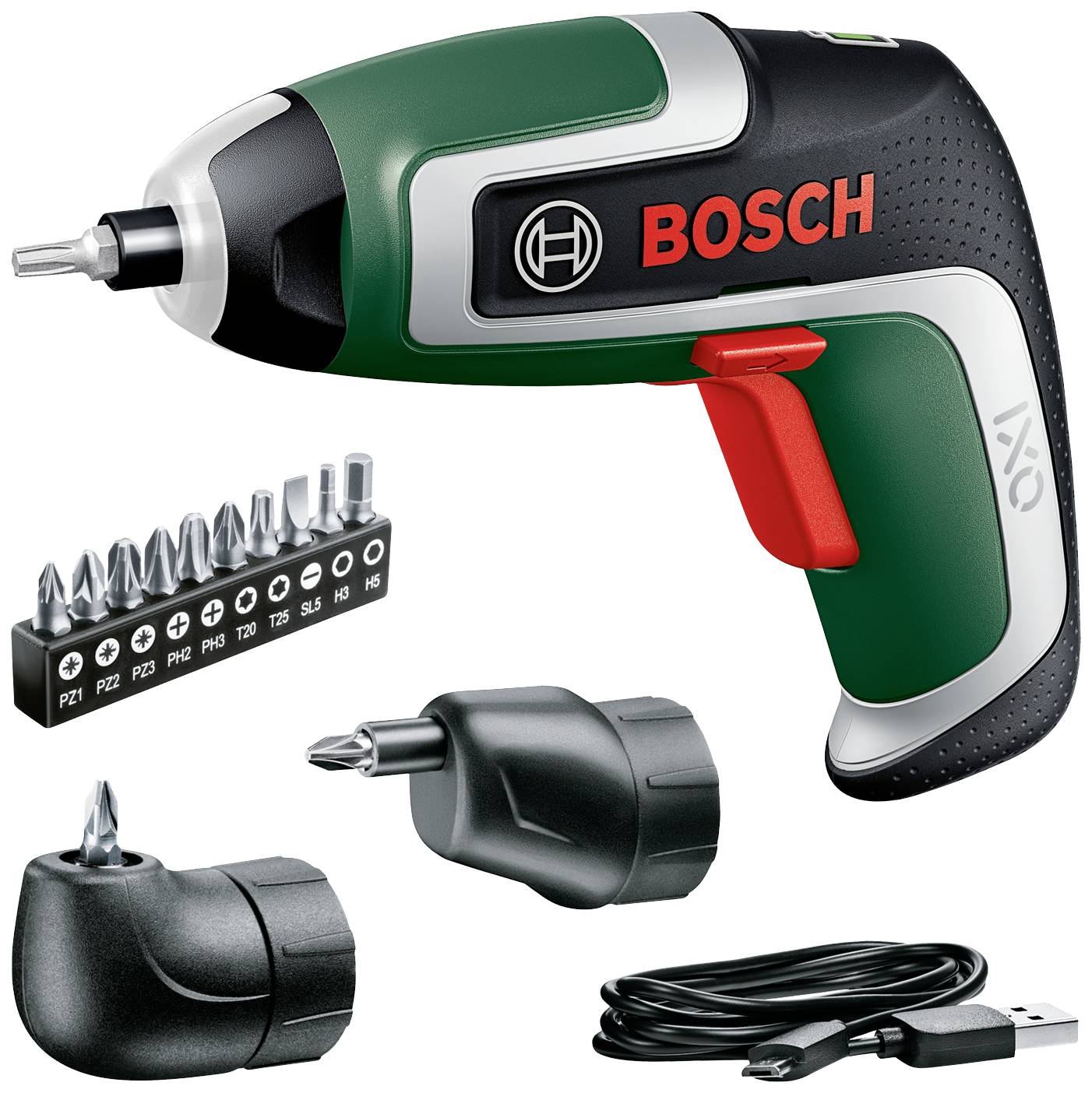 Wkrętarka akumulatorowa Bosch Home and Garden IXO 7 set 06039E0001 3.6 V 2.0 Ah zaw. akumulator, zaw. walizkę - obrazek 1