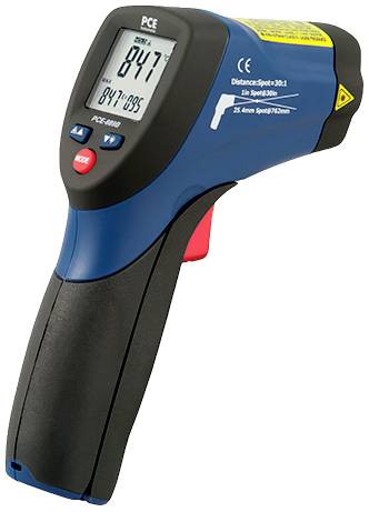 PCE Instruments Pirometr Optyka 30:1 -50 - 1000 °C - obrazek 1