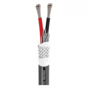 Przewód głośnikowy Sommer Cable 425-0241AQ, 2 x 2.5 mm² + 2 x 2.5 mm², czarny, Produkty w metrach bieżących Przewód głośnikowy Sommer Cable 425-0241AQ, 2 x 2.5 mm² + 2 x 2.5 mm², czarny, Produkty w metrach bieżących