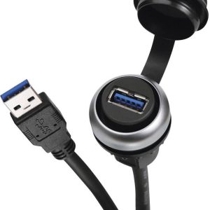 Złącze USB 3.0 Lütze 490113.0030, 30.00 cm, 1 szt.