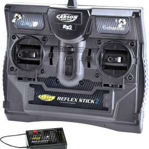 Kontroler do zdalnego sterowania Carson Modellsport Reflex Stick II 500501006, 2,4 GHz, Ilość kanałów: 6 Kontroler do zdalnego sterowania Carson Modellsport Reflex Stick II 500501006, 2,4 GHz, Ilość kanałów: 6