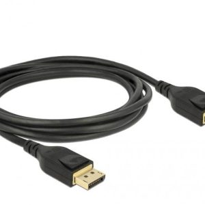 Kabel DisplayPort DisplayPort 1.4 Delock 85661 85661, DisplayPort na DisplayPort, 3 m Kabel DisplayPort DisplayPort 1.4 Delock 85661 85661, DisplayPort na DisplayPort, 3 m