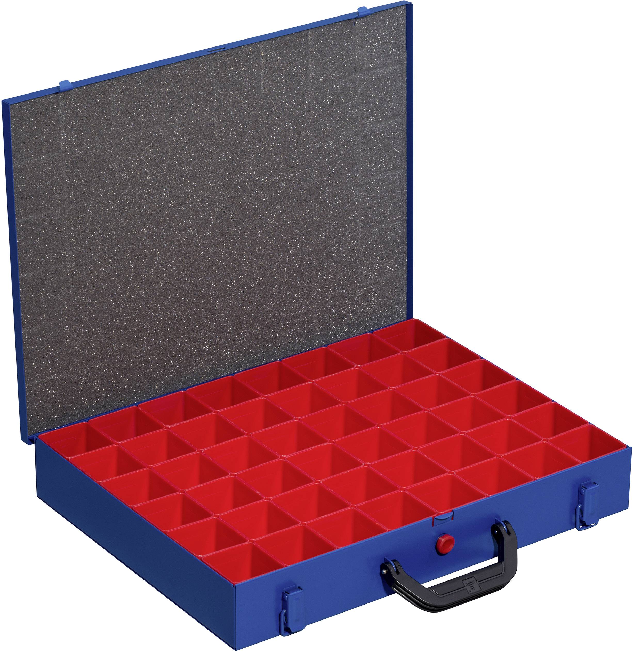 Allit EuroPlus Pro M 44H-48 Walizka (D x S x W) 440 x 440 x 70 mm Ilość przegród: 48 zmienny podział sztuka Opis 1 szt. - obrazek 1