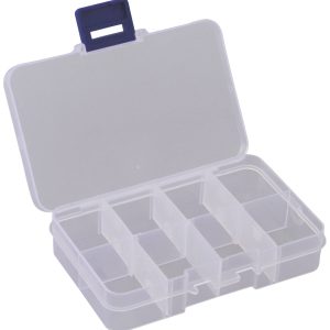Quadrios 23SA084 Skrzynka (D x S x W) 10.6 x 6.5 x 2.3 cm Ilość przegród: 8 zmienny podział Opis 1 szt.
