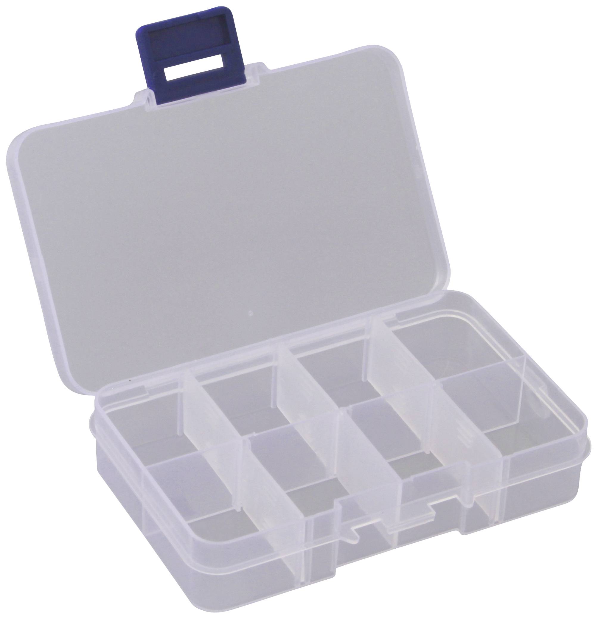 Quadrios 23SA084 Skrzynka (D x S x W) 10.6 x 6.5 x 2.3 cm Ilość przegród: 8 zmienny podział Opis 1 szt. - obrazek 1