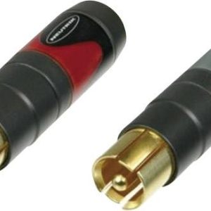 Złącze męskie RCA/Cinch NF2CB2 Neutrik NF2CB2 złącze męskie proste Ilość styków: 2 czarny, czerwony 2 szt.