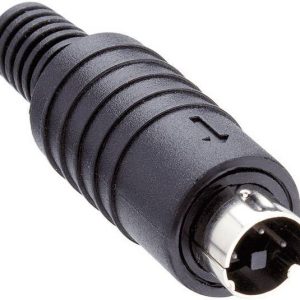 Wtyk Mini-DIN, Lumberg MP 371/S5, 5-pin, do wlutowania