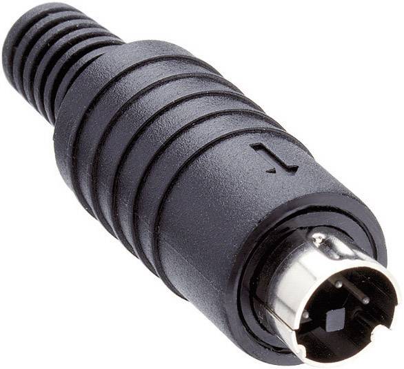 Wtyk Mini-DIN, Lumberg MP 371/S5, 5-pin, do wlutowania