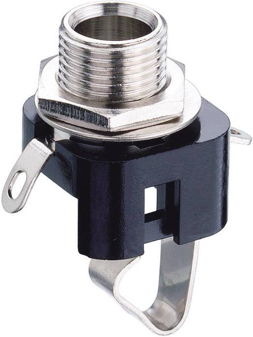Gniazdo wbudowane jack Lumberg KLBM 3, 6.35 mm, 2-pin, mono