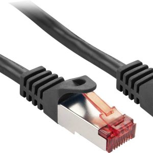 kabel LAN LINDY 47376, 1 szt., RJ45, CAT 6, S/FTP, 5.00 m, czarny kabel LAN LINDY 47376, 1 szt., RJ45, CAT 6, S/FTP, 5.00 m, czarny