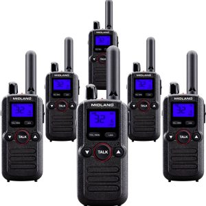 Midland 6er Set Midland BR180 Business Radio C1625.01 Radiotelefon PMR Midland 6er Set Midland BR180 Business Radio C1625.01 Radiotelefon PMR