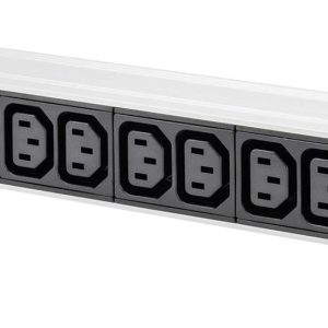 Digitus DN-95426 19 cal Listwa złączy wtykowych do szafy serwerowej 1 U Złącze żeńskie IEC C13 10A Pasuje do głębokości