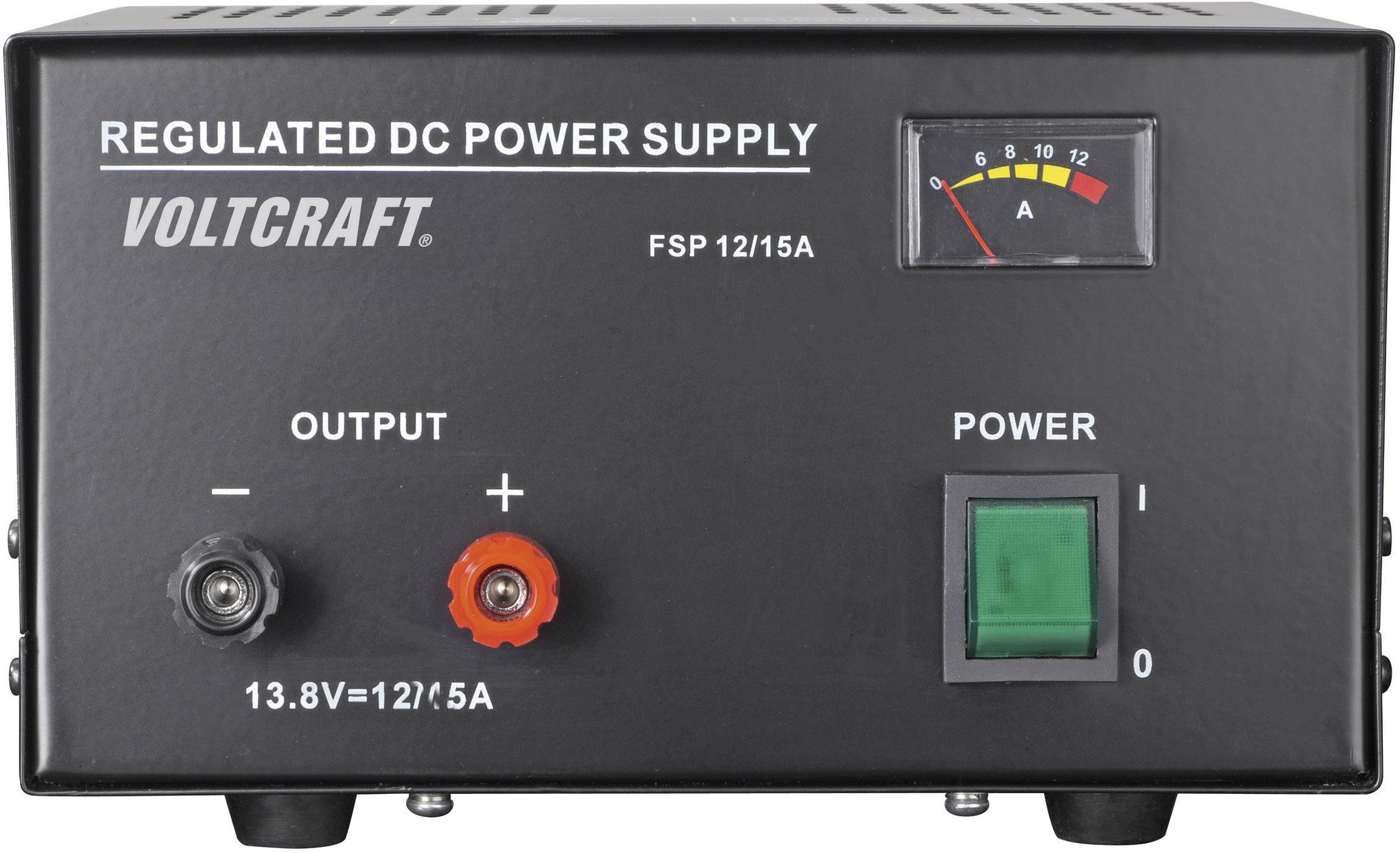 Zasilacz laboratoryjny stałonapięciowy VOLTCRAFT FSP-11312 13.8 V/DC 12 A 165 W - obrazek 1