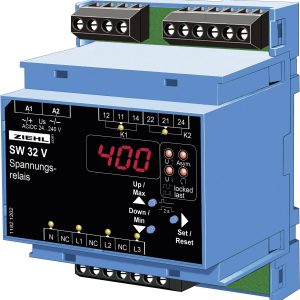 Przekaźnik napięciowy monitorujący Ziehl SW32V, S222279 24-270 VDC/AC, 2 wyj. 5A/250V/AC