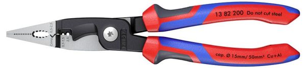 Szczypce wielofunkcyjne Knipex 13 82 200, 15 mm (max)