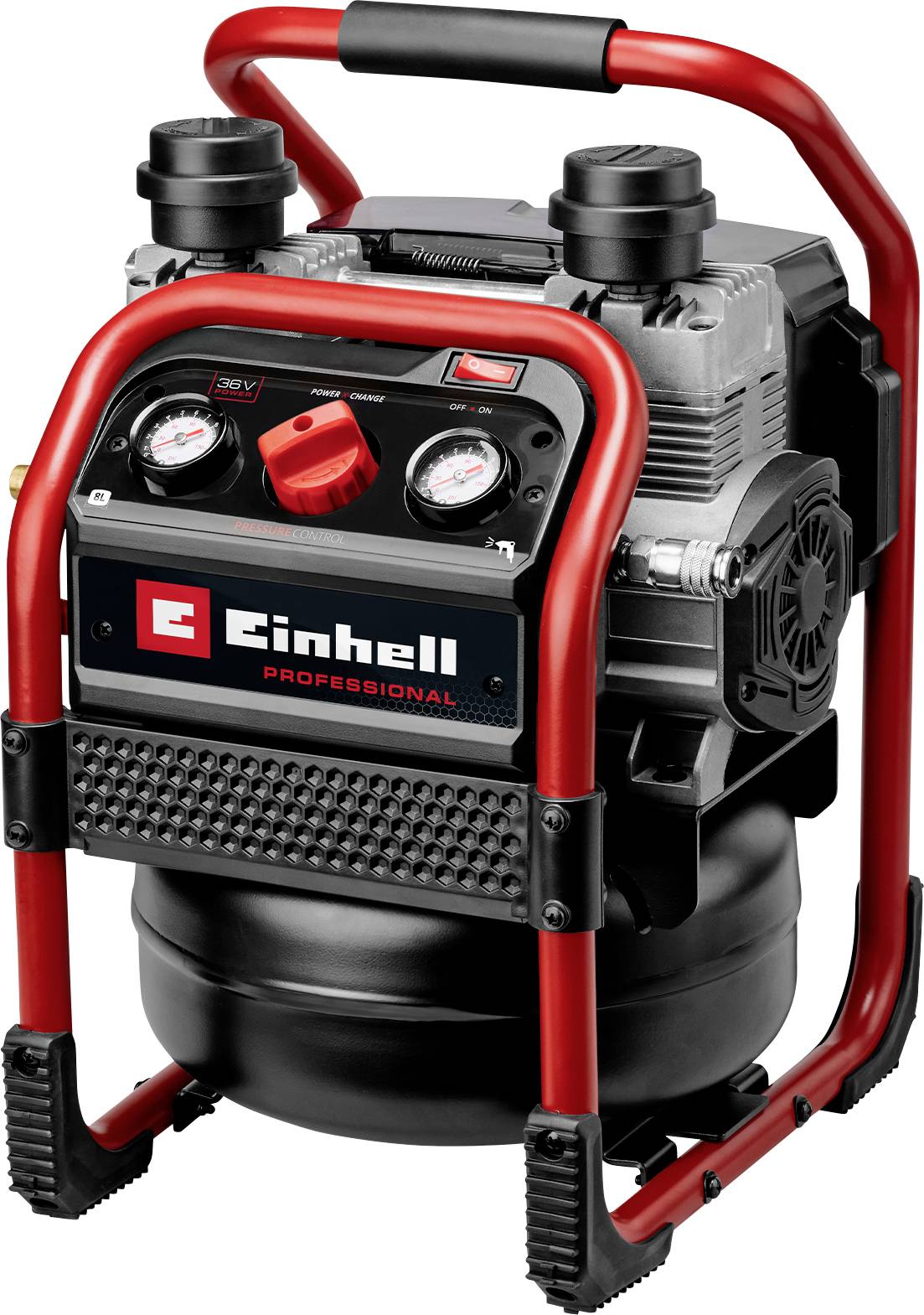 Einhell Professional 4020380 Sprężarka akumulatorowa SILENZZO 36/21 8 bar 2 cylindry - obrazek 1
