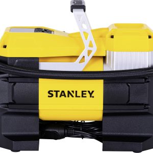 STANLEY SXIF0001 Kompresor 10 bar 12 V adapter do pracy za pomocą kabla, cyfrowy wyświetlacz