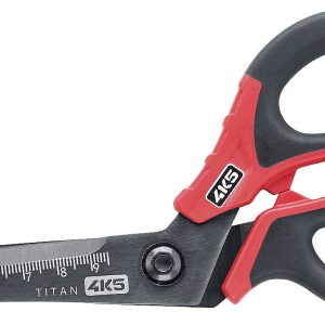4K5 Tools 600.501A Nożyczki uniwersalne Leworęcznych, Praworęcznych czarno-czerwony 4K5 Tools 600.501A Nożyczki uniwersalne Leworęcznych, Praworęcznych czarno-czerwony