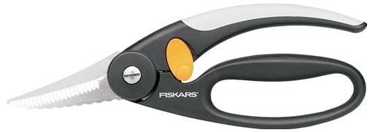 Fiskars 1003032 Nożyczki domowe Leworęcznych, Praworęcznych 220 mm czarny