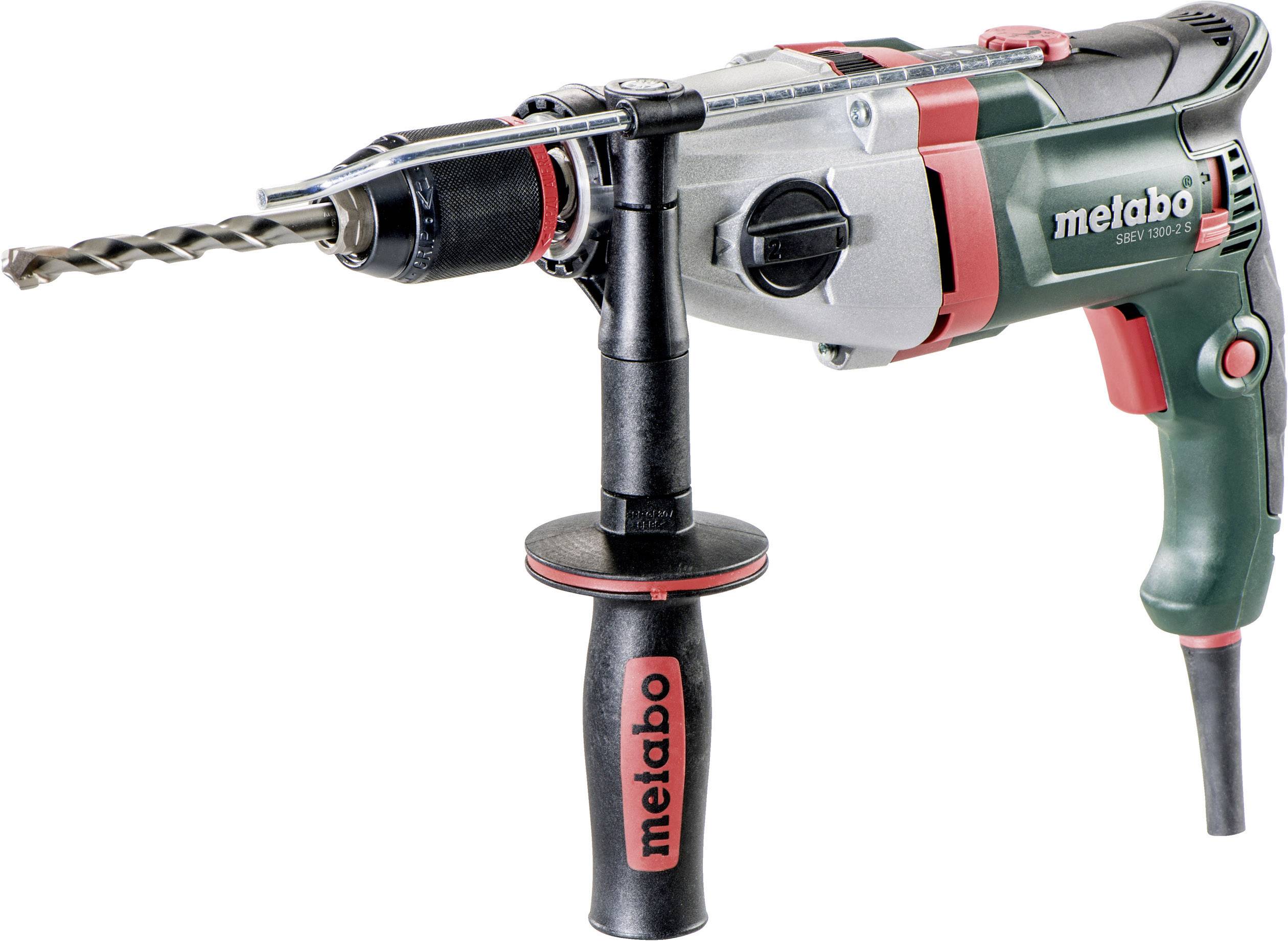 Wiertarka udarowa Metabo SBEV 1300-2 S 2-biegowa 1300 W zaw. walizkę - obrazek 1